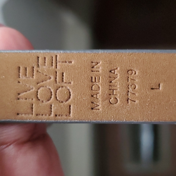 Loft skinny belt, sz. L - Picture 4 of 7